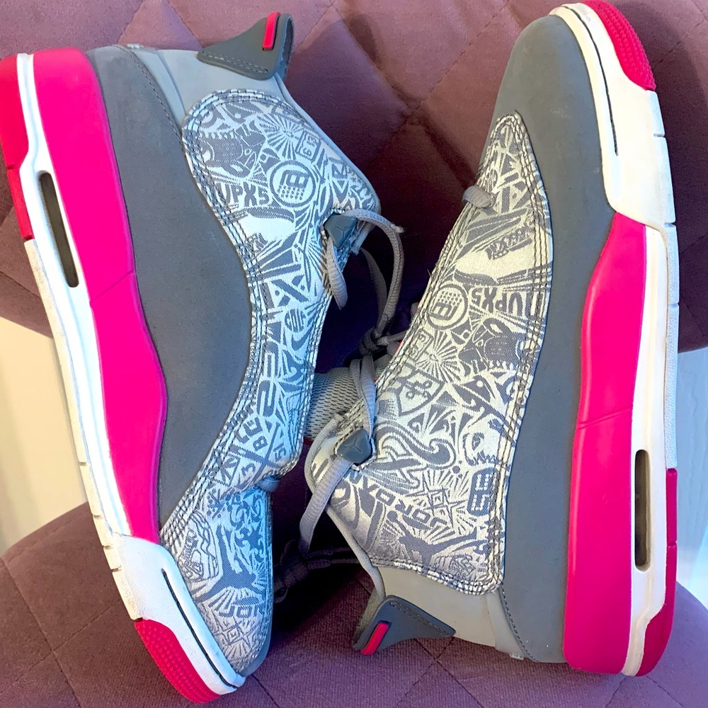 Nike Air Jordan Youth Girl Hightop Sneakers 7